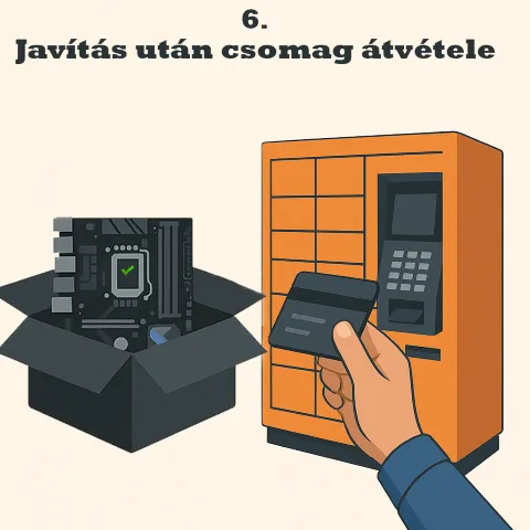 Javítás utáni átvétel